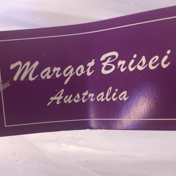 🌿 MARGOT BRISEI 🌿 Girls formal wedding princess Cinderella dress size 0 BNWT - Picture 3 of 4